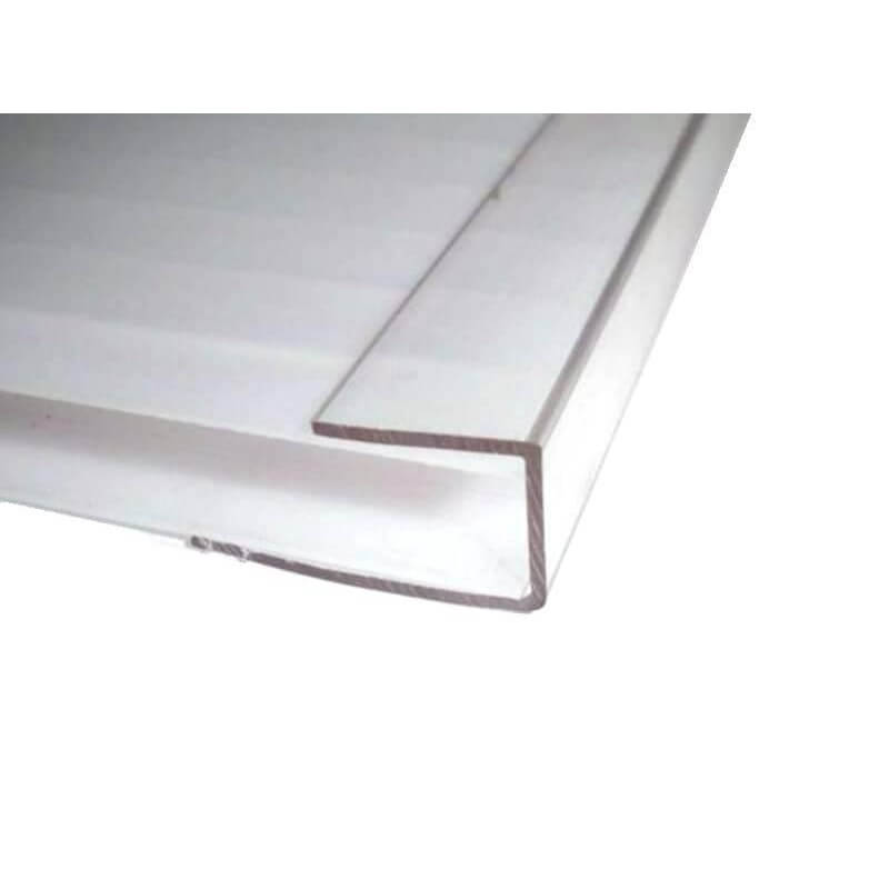 Polikarbonato užbaigimo profilis U